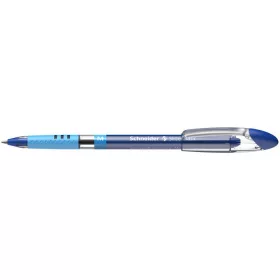   Golyóstoll, 0,5 mm, kupakos, SCHNEIDER Slider Basic M, kék (TSCSLIMK)