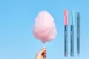 Golyóstoll, 0,5 mm, kupakos, SCHNEIDER Tops 505 M Bubble Gum kék, limitált kiadás (TSCTOP505BUB)