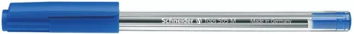 Golyóstoll, 0,5 mm, kupakos, SCHNEIDER Tops 505 M, kék (TSCTOP505MK)