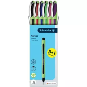   Tűfilc készlet, 0,8 mm, SCHNEIDER Xpress, 6 különböző szín (TSCXPR6)