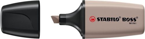 Szövegkiemelő, 1-4 mm, STABILO Boss Mini Nature vibes, melegszürke (TST0719311)