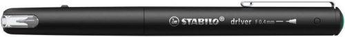 Tűfilc, 0,4 mm, STABILO dr!ver, zöld (TST108836)