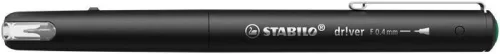 Tűfilc, 0,4 mm, STABILO dr!ver, zöld (TST108836)