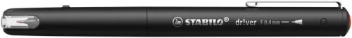 Tűfilc, 0,4 mm, STABILO dr!ver, piros (TST108840)