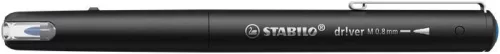 Filctoll, 0,8 mm, STABILO dr!ver, kék (TST108941)