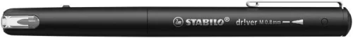 Filctoll, 0,8 mm, STABILO dr!ver, fekete (TST108946)