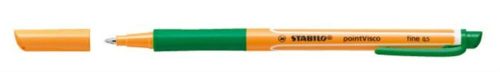 Rollertoll, 0,5 mm, STABILO PointVisco, zöld (TST109936)