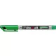 Alkoholos marker, 1 mm, kúpos, STABILO Write-4-all, zöld (TST14636)