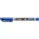 Alkoholos marker, 1 mm, kúpos, STABILO Write-4-all, kék (TST14641)