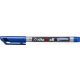Alkoholos marker, 0,4 mm, kúpos, STABILO Write-4-all, kék (TST16641)