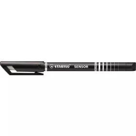 Tűfilc, 0,3 mm, STABILO Sensor, fekete (TST18946)