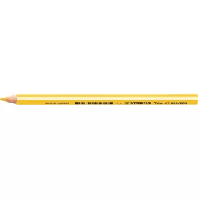  Színes ceruza, háromszögletű, vastag, STABILO Trio thick, sárga (TST203S)