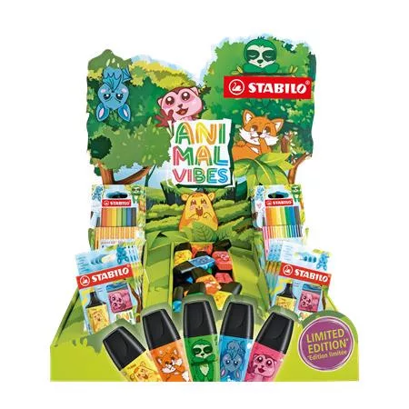 Display, STABILO Animal Vibes, vegyes (TST25311)