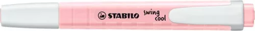 Szövegkiemelő, 1-4 mm, STABILO Swing Cool Pastel, pink (TST2751298)
