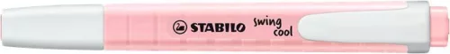Szövegkiemelő, 1-4 mm, STABILO Swing Cool Pastel, pink (TST2751298)