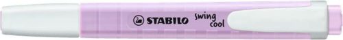 Szövegkiemelő, 1-4 mm, STABILO Swing Cool Pastel, orgona (TST2751558)