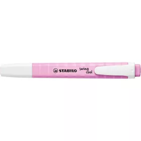  Szövegkiemelő, 1-4 mm, STABILO Swing cool Pastel, deres málna (TST2751588)