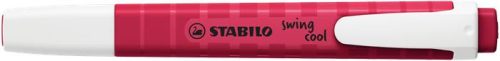 Szövegkiemelő, 1-4 mm, STABILO Swing Cool NatureCOLORS Wildflowers, burgundi (TST275250)