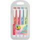 Szövegkiemelő készlet, 1-4 mm, STABILO Swing Cool Pastel 4 különboző szín (TST2754081)