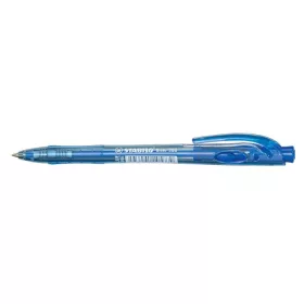   Golyóstoll, 0,38 mm, nyomógombos, STABILO Liner 308, kék (TST308411)