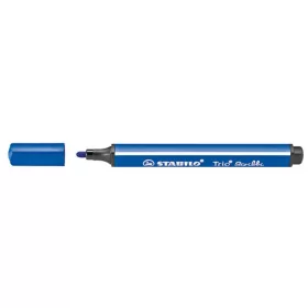   Filctoll, 1,5-2 mm, rugós hegy, STABILO Trio Scribbi, kék (TST368932)