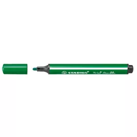   Filctoll, 1,5-2 mm, rugós hegy, STABILO Trio Scribbi, zöld (TST368936)