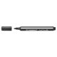 Filctoll, 1,5-2 mm, rugós hegy, STABILO Trio Scribbi, fekete (TST368946)