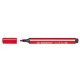 Filctoll, 1,5-2 mm, rugós hegy, STABILO Trio Scribbi, piros (TST368948)