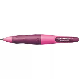   Nyomósirón, 3,15 mm, jobbkezes, ajándék hegyezővel, STABILO EasyErgo Start, rózsaszín (TST46870)