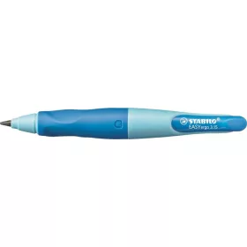   Nyomósirón, 3,15 mm, jobbkezes, ajándék hegyezővel, STABILO EasyErgo Start, kék (TST46873)