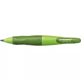   Nyomósirón, 3,15 mm, jobbkezes, ajándék hegyezővel, STABILO EasyErgo Start, zöld (TST46879)