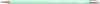 Grafitceruza radírral, HB, hatszögletű, STABILO Swano Pastel, zöld (TST490802)