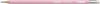 Grafitceruza radírral, HB, hatszögletű, STABILO Swano Pastel, pink (TST490805)