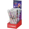 Grafitceruza radírral display, HB, kerek, STABILO K-Pop démonvadászok (TST4930801)