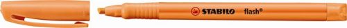 Szövegkiemelő, 1-3,5 mm, STABILO Flash, narancssárga (TST55554)