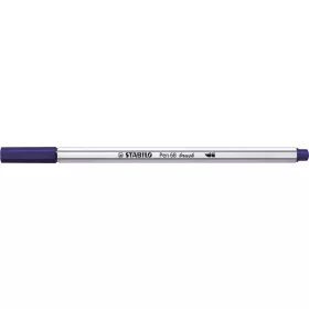 Ecsetirón, STABILO Pen 68 brush, sötétkék (TST56822)