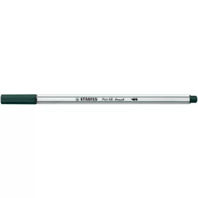 Ecsetirón, STABILO Pen 68 brush, földeszöld (TST568631)