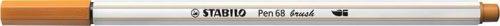 Ecsetirón, STABILO Pen 68 brush, okkersárga (TST56889)