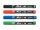Alkoholos marker, 1,5-2,5 mm, kúpos, STABILO Mark-4-all, piros (TST65140)