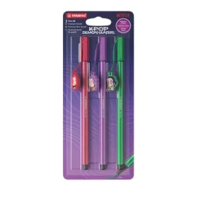   Filctoll készlet, 1 mm, STABILO Pen 68 K-Pop démonvadászok, Huntrix (TST680311)