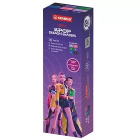   Filctoll készlet, 1 mm, STABILO Pen 68  K-Pop démonvadászok, 6 különböző szín (TST681023)