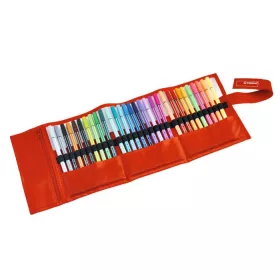   Filctoll, készlet, 1 mm, felcsavarható szett, STABILO Pen 68, 30 különböző szín (TST68302)