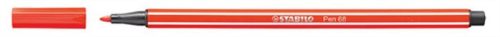 Rostirón, 1 mm, STABILO Pen 68, világos piros (TST6840)