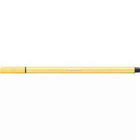 Filctoll, 1 mm, STABILO Pen 68, sárga (TST6844)