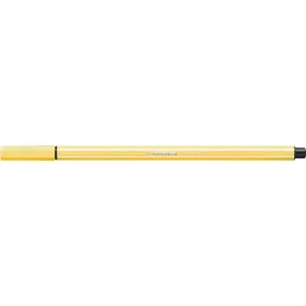 Filctoll, 1 mm, STABILO Pen 68, sárga (TST6844)