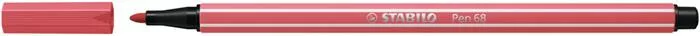 Filctoll, 1 mm, STABILO Pen 68, rozsdavörös (TST6847)