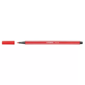 Filctoll, 1 mm, STABILO Pen 68, kármin piros (TST6848)