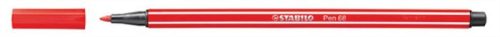 Rostirón, 1 mm, STABILO Pen 68, kármin piros (TST6848)