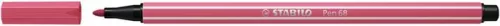 Filctoll, 1 mm, STABILO Pen 68, eperpiros (TST6849)