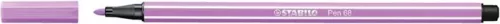 Filctoll, 1 mm, STABILO Pen 68, pasztell-lila (TST6859)